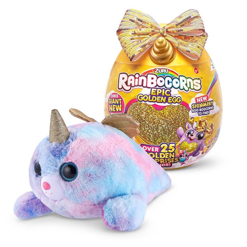 FUCF0150-3-ALINHADO---Ovo-com-Pelucia-Surpresa---Epic-Golden-Egg---Rainbocorns---Foca---Fun-1