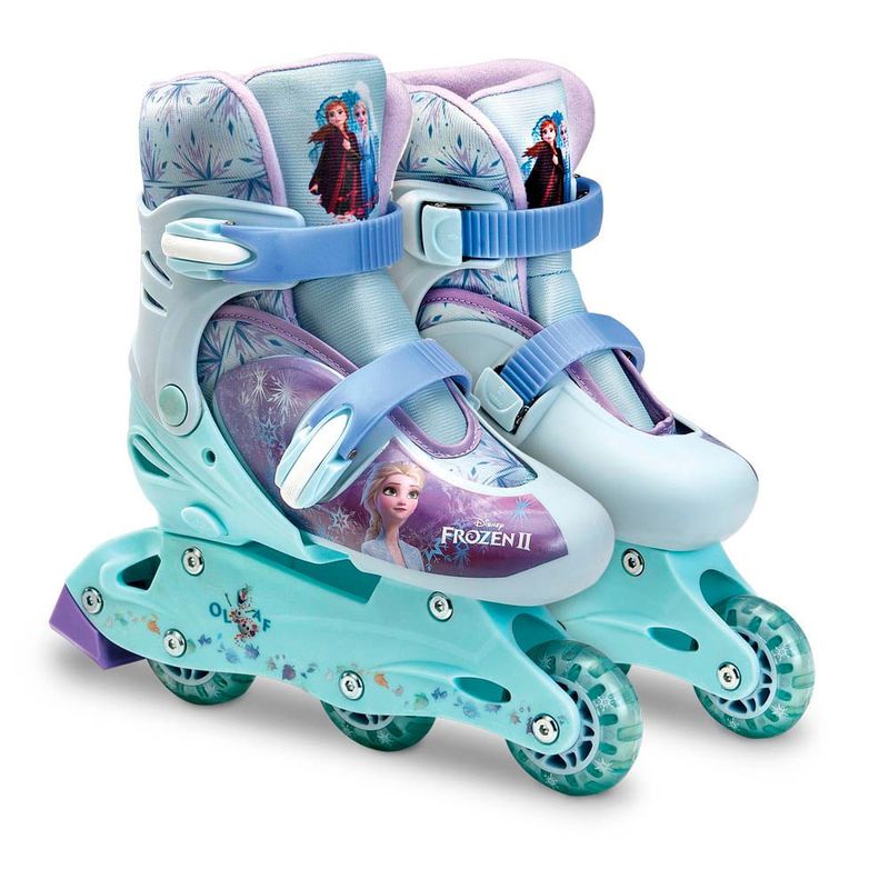 FUCF0091-5---Patins-3-Rodas-Ajustavel---Tamanho-29-a-32---Frozen-2---Fun-1