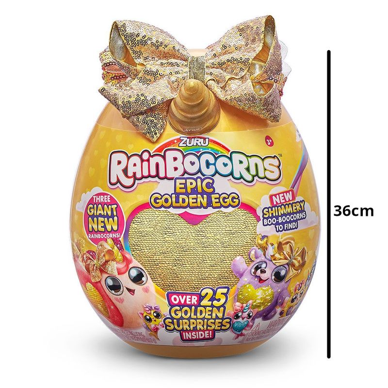 FUCF0150-3-ALINHADO---Ovo-com-Pelucia-Surpresa---Epic-Golden-Egg---Rainbocorns---Foca---Fun-3