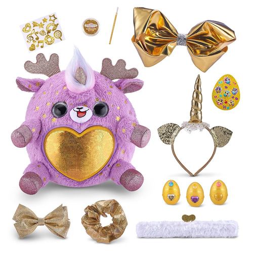 Ovo com Pelúcia Surpresa - Epic Golden Egg - Rainbocorns - Rena - Fun