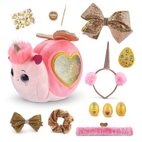 Ovo com Pelúcia Surpresa - Epic Golden Egg - Rainbocorns - Caracol - Fun