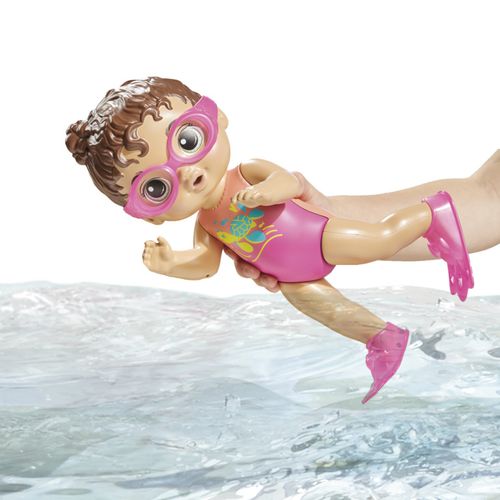 Boneca Baby Alive - Bebê Piscina - Morena - 26 cm - Hasbro