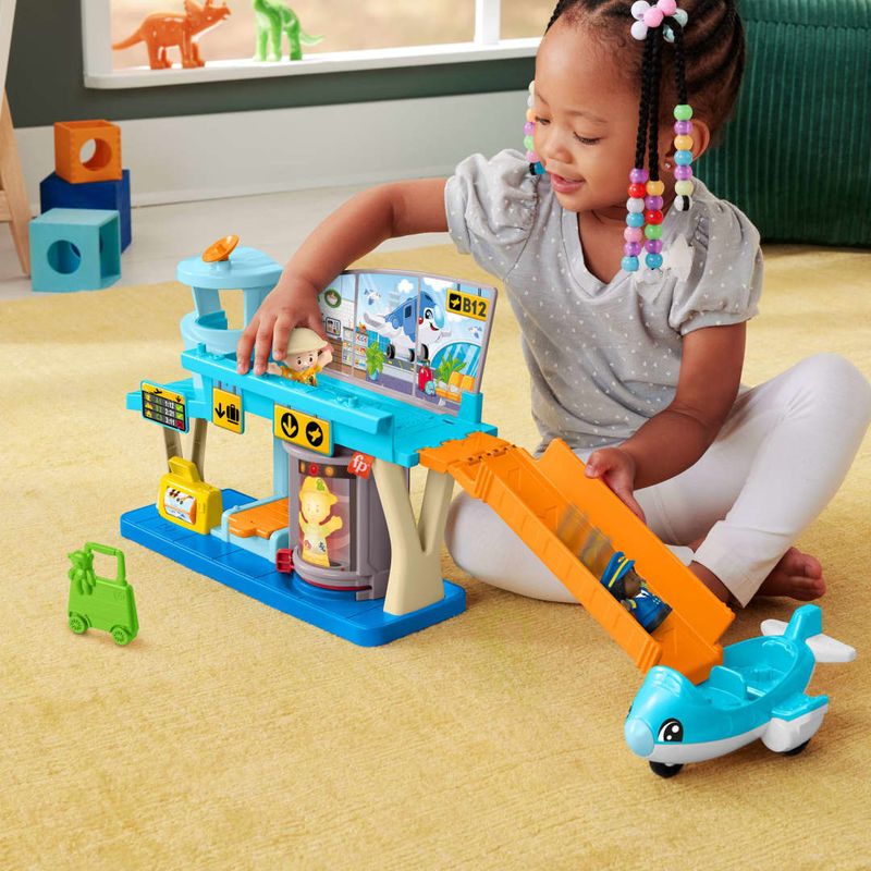 MATHTJ26---Playset-com-Mini-Figuras---Aventuras-no-Aeroporto---Little-People---Fisher-Price-6