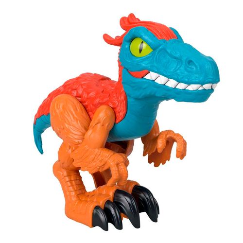 Dinossauro Articulado - Pyroraptor XL - Jurassic World - Imaginext - 25 cm - Fisher-Price