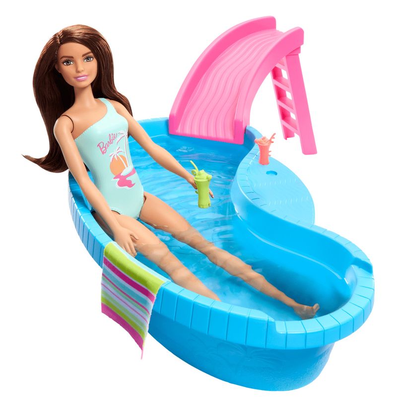 MATHRJ75---Playset-Barbie-com-Boneca---Piscina-Glam---Morena---Mattel-3