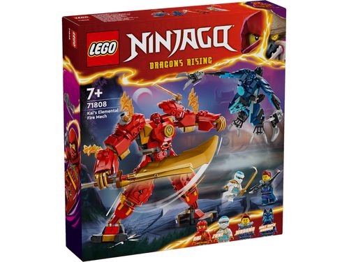 LEGO Ninjago - Robô Elemental do Fogo do Kai - 322 Peças - 71808