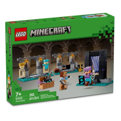 LEGO Minecraft - O Arsenal - 203 Peças - 21252