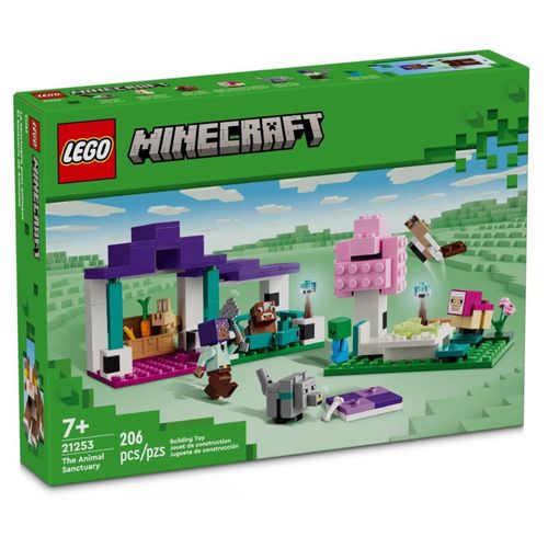 LEGO Minecraft - O Santuário Animal - 206 Peças - 21253