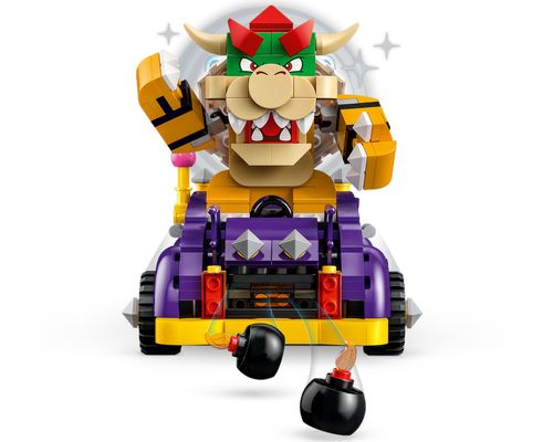 LEGO Super Mario - Conjunto de expansão do Muscle Car de Bowser - 458 Peças - 71431