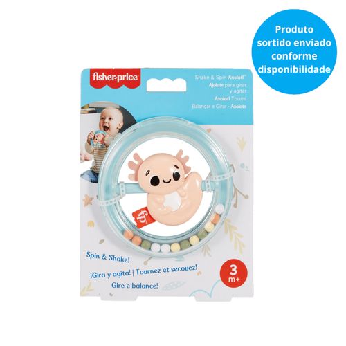 Brinquedo Interativo - Chocalho Divertido - Sortido - Fisher-Price