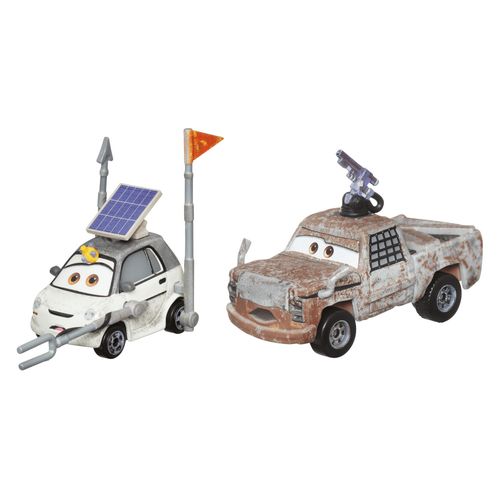 Conjunto de Carrinhos Disney - Ken Enginoki e Justin Roadritter - Carros da Pixar - Mattel