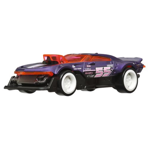 Conjunto de Carrinhos Hot Wheels - Mod Speeder e Mazda RX8 2004 Custom - Pull-Back Speeders - Mattel