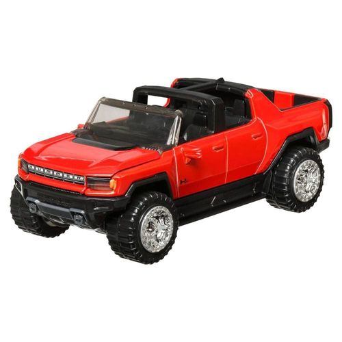 Conjunto de Carrinhos Hot Wheels - GMC Hummer EV e Alpha Pursuit - Pull-Back Speeders - Mattel