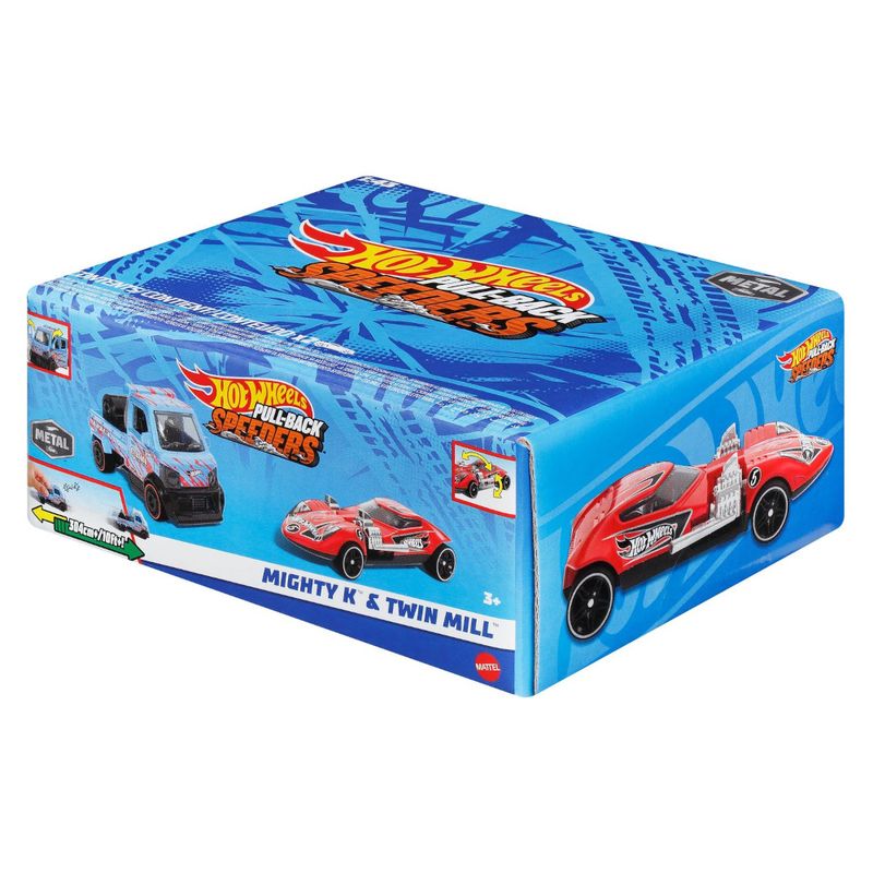 MATHPR91-HWH58---Conjunto-de-Carrinhos-Hot-Wheels---Mighty-K-e-Twin-Mill---Pull-Back-Speeders---Mattel-6