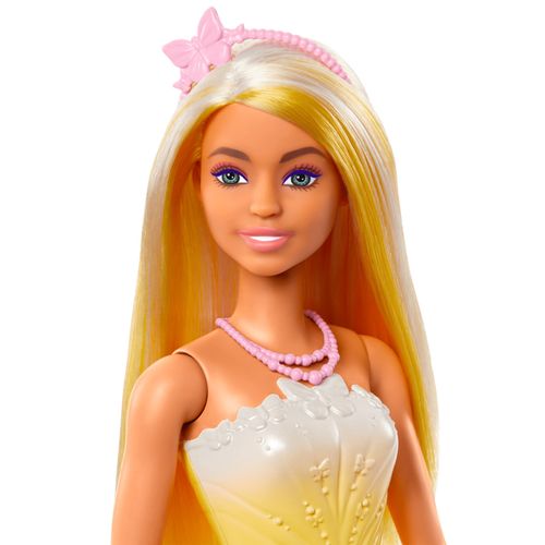 Boneca Barbie - Donzela Vestido de Sonho Amarelo - Mattel