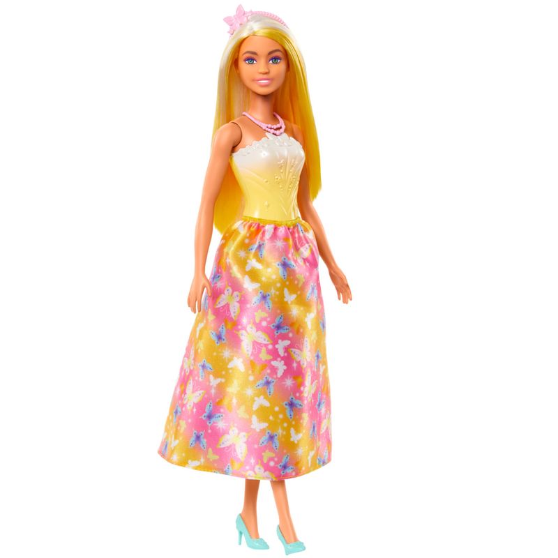 MATHRR07-HRR09---Boneca-Barbie---Donzela-Vestido-de-Sonho-Amarelo---Mattel-5