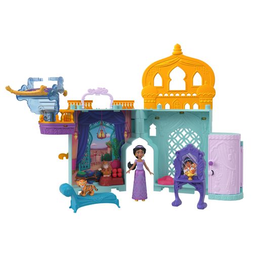 Playset Princesas com Mini Boneca - Palácio da Jasmine - Disney - Mattel
