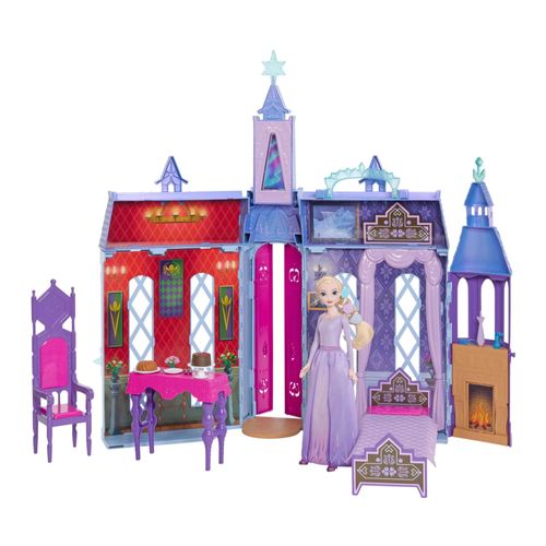 Playset Frozen com Boneca - Castelo Arendelle da Elsa - Disney - Mattel