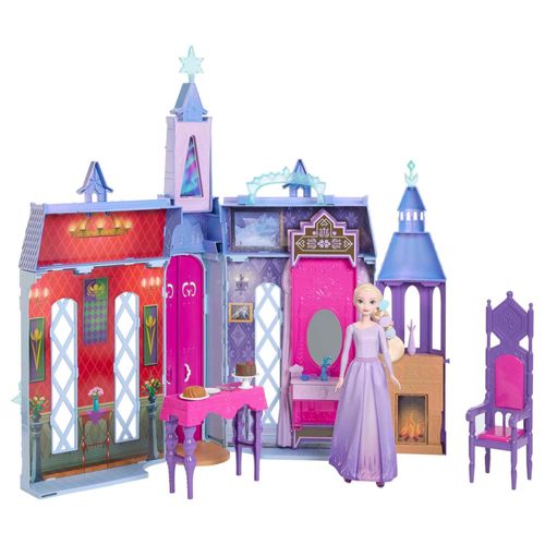 Playset Frozen com Boneca - Castelo Arendelle da Elsa - Disney - Mattel