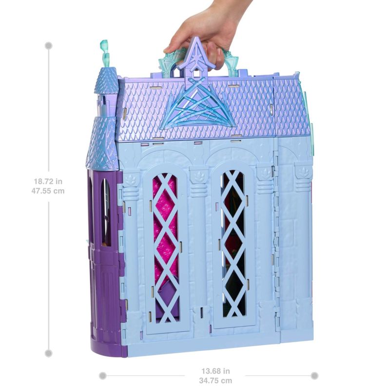 MATHLW61---Playset-Frozen-com-Boneca---Castelo-Arendelle-da-Elsa---Disney---Mattel-4