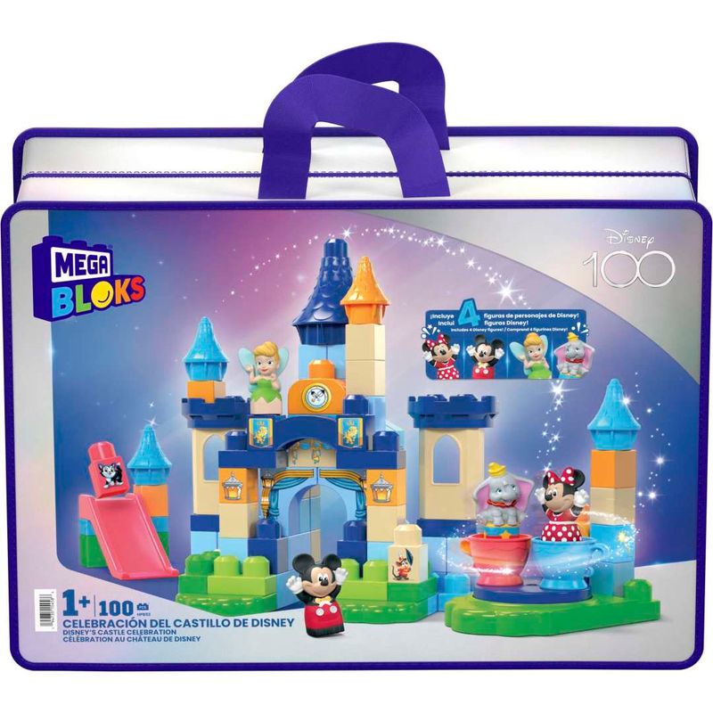 MAPHPB52---Blocos-de-Montar---Celebracao-do-Castelo-da-Disney---100-Pecas---Mega-Bloks---Mattel-5