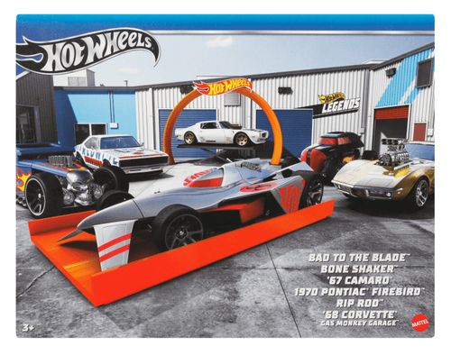 Hot Wheels-6 Carrinhos Temáticos-Legends-HRX55-Mattel