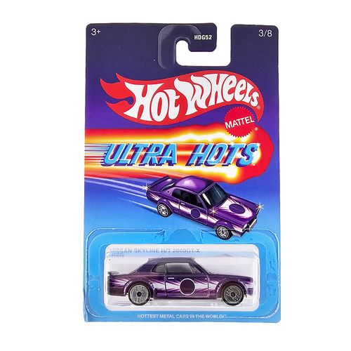 Carrinho Hot Wheels - Nissan Skyline H/T 2000GT-X - Ultra Hots - 1:64 - Mattel