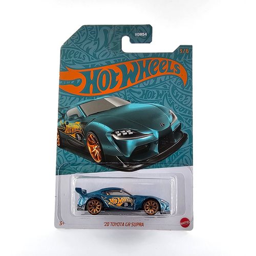 Carrinho Hot Wheels - Toyota Supra GR 2020 - Aniversário de 56 Anos - 1:64 - Mattel