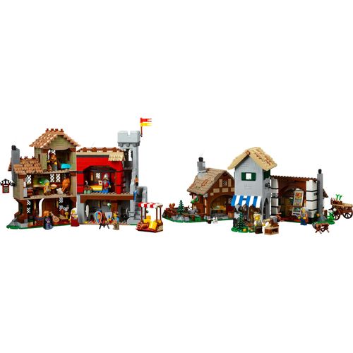 LEGO Icons - Praça da Cidade Medieval - 3304 Peças - 10332