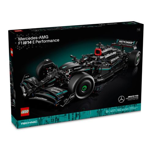 LEGO Technic - Mercedes-AMG F1 W14 E Desempenho - 1642 Peças - 42171