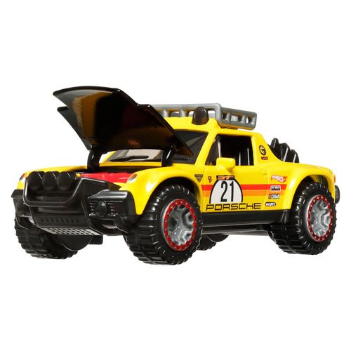 Carrinho Hot Wheels - Porsche 914 Safari - Pull-Back Speeders - 1:43 - Mattel