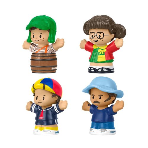 Conjunto de Mini Figuras - A Turma do Chaves - Little People Collector - Fisher Price