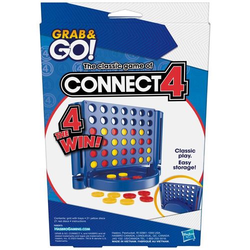 Jogo Connect 4 - Grab & Go - Hasbro