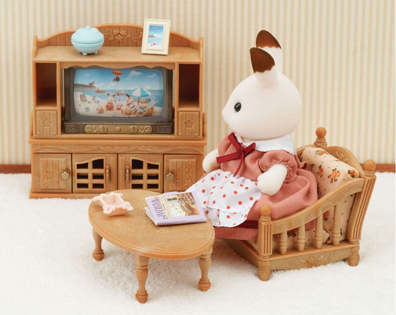EPO5339---Sylvanian-Families---Conjunto-Sala-de-Estar-Confortavel---Epoch-4