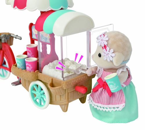 Sylvanian Families - Triciclo Delivery de Pipoca - Epoch