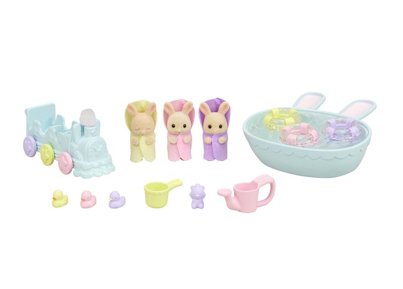 EPO5707---Sylvanian-Families---Conjunto-Hora-do-Banho-Trigemeos---Epoch-2
