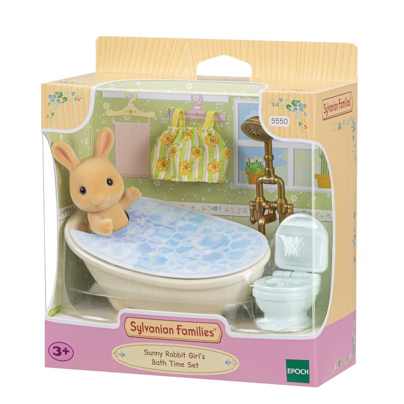 EPO5550---Sylvanian-Families---Conjunto-Hora-do-Banho-Menina-Coelho-Raio-de-Sol---Epoch-1