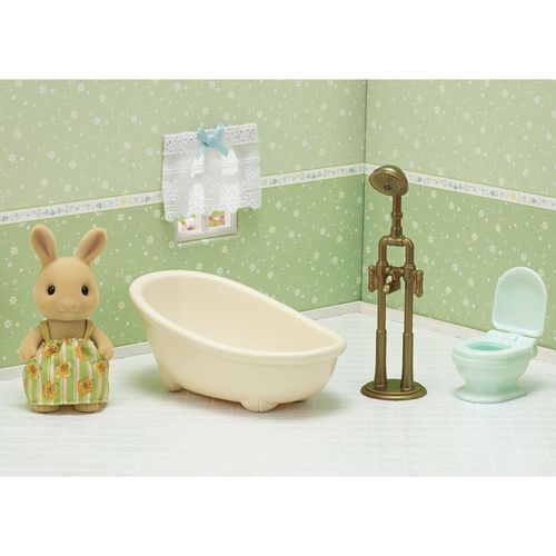 Sylvanian Families - Conjunto Hora do Banho Menina Coelho Raio de Sol - Epoch