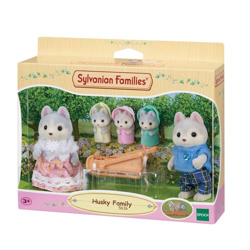Sylvanian Families - Família dos Huskys - Epoch