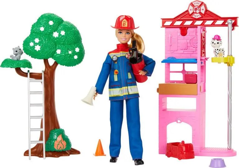 Barbie-Profissoes-Bombeira
