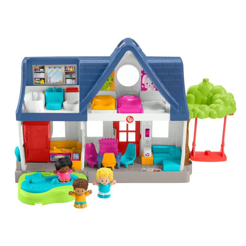 MATHWH02---Playset-com-Mini-Figuras---Casinha-dos-Amigos---Little-People---Fisher-Price-1