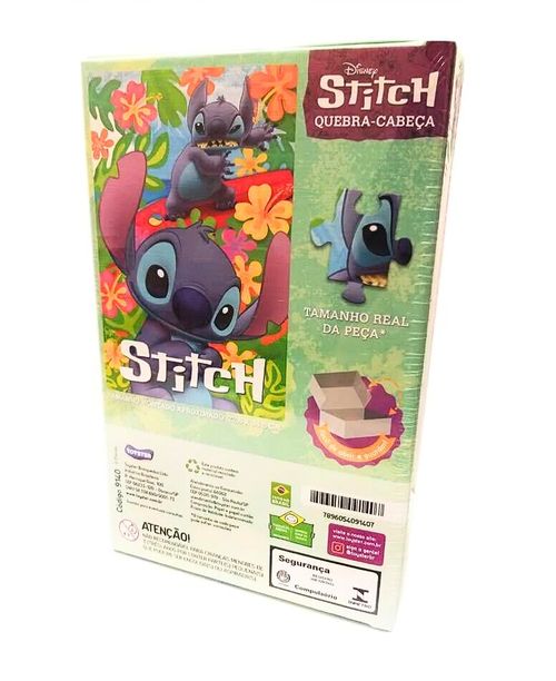 Quebra-Cabeça - Stitch - 100 Peças - Toyster