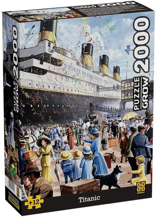 Quebra -Cabeça - Titanic - 2000 Peças - Grow