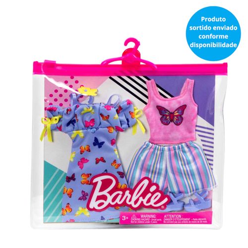 Conjunto de Roupas Barbie - Sortido - Mattel
