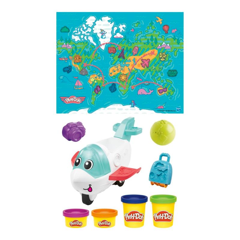 HASF8804---Massa-de-Modelar---Kit-Inicial-Aviao-Explorador---Play-Doh---Hasbro-2