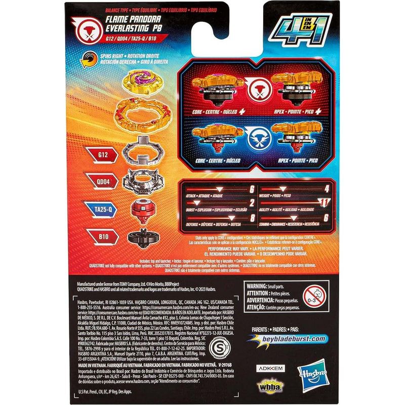 HASF6810---Piao-de-Batalha---Beyblade-Burst---Pandora-Everlast---Quadstrike---Hasbro-4