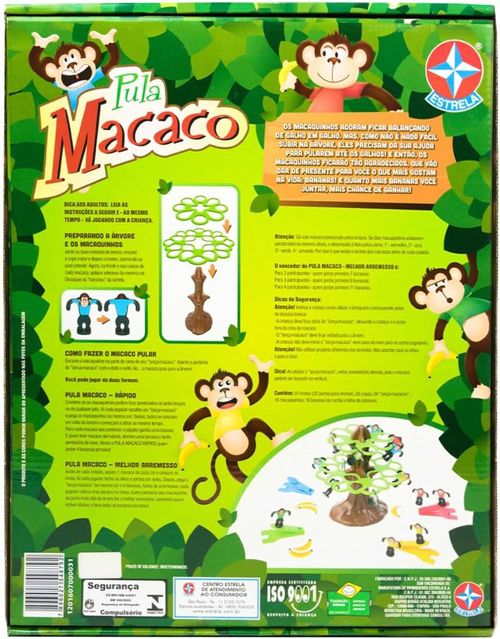 Jogo Pula Macaco - Jogos - Estrela