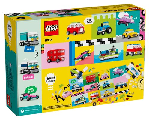 LEGO Classic - Veículos Criativos - 900 Peças - 11036