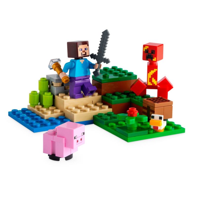 LEG66779---LEGO-Minecraft-3-em-1---Conjunto-de-Aventuras-da-Superficie---357-Pecas---66779-3