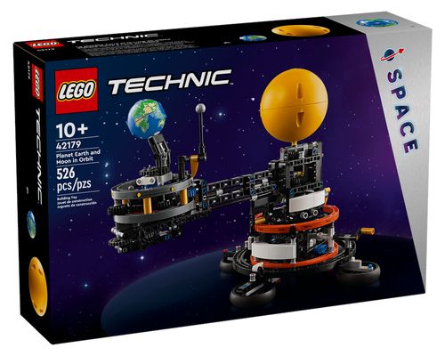 LEGO Technic - Planeta Terra e Lua em Órbita - 526 Peças - 42179